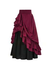 Cosplay Clothing - Burgundy - View 1