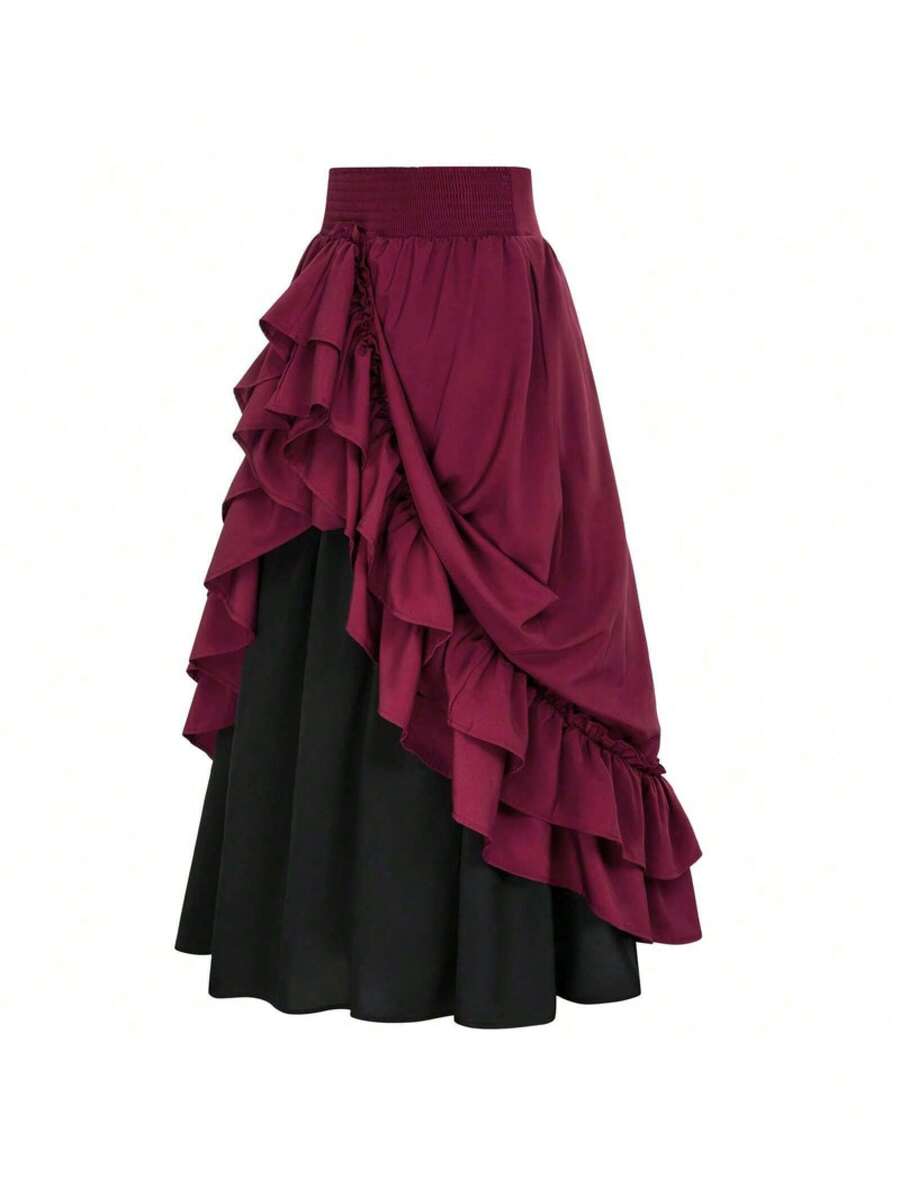 Cosplay Clothing - Burgundy - View 1