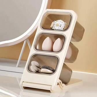 حامل أقلام جديد من ABS سعة كبيرة قابل للإزالة وقابل للطي متعدد الاستخدامات لتخزين الأقلام مكتب