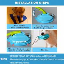 NafuFreedom - Juguetes para perros para masticadores con ventosa para perros y perros con ventosa juguetes para masticar tiron de  juguetes interactivos para denticion para perros pequeños y - TIBURÓN - Ver 3