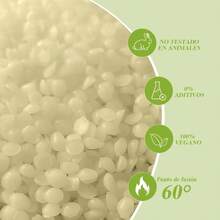 Cera de Soya para Hacer Velas 1kg, Cera De Soja con 50 Mechas de Algodn de 12cm, Cera De Soja Natural Pura 60 Alto Punto De Fusin Soy Wax Suministros para Elaboracin Vela Cera Artesanal - inicial - Ver 6
