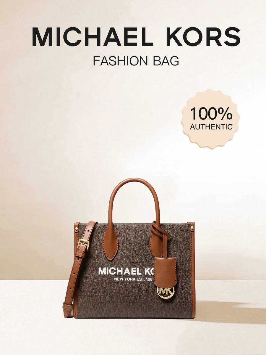 Mirella Women's Zipper Wallet, Genuine Leather Crossbody Bag, Compact Handbag, Perfect Gift Choice - Brown - View 1