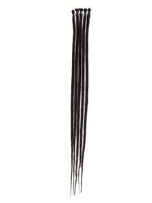 24 Inch Braided Hair Extensions 5 Strands Fine 0.6cm Synthetic Handmade Reggae Hairstyle Hip Hop Soft Braided Hair Extensions - Multicolor - View 14