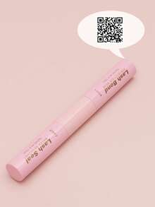 5对假睫毛及胶水套装，包含双头睫毛胶、黑色胶水、白色胶水、化妆工具、自然DIY可爱卡通假睫毛、美人鱼羽毛扇形假睫毛 - 黑色 - 查看 4