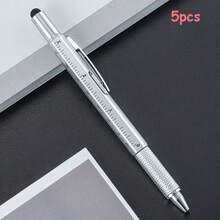 1/30pcs Multi-Functional Tool Pen, Ideal Gift For Men, With Ballpoint Pen/Screwdriver/Level/Ruler, Portable Multifunctional Tool For Home Repair/Office/School Projects, Back To School - Multicolor - View 19