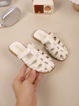 儿童时尚休闲户外舒适防滑耐穿平底拖鞋，儿童室内拖鞋，儿童沙滩度假人字拖