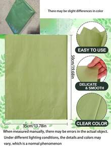 50sheets-Sage Green Tissue Paper, Wrapping Paper, Tissue Paper For Gift Bags, Gift Wrap Tissue Paper Bulk For DIY Crafts Gift Wrapping Birthday Wedding Holiday Paper Flowers,Autumn, Winter, Thanksgiving Day Decorations, Halloween, Christmas
