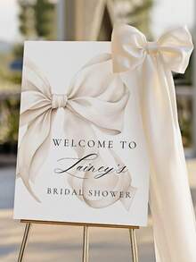 Customizable Photo Wedding Welcome Sign, Printed Foam Board, Engagement Party Decor, Birthday Party, Wedding Table Decor, Reception Banner, Event Entrance Decoration, Personalized Celebration Plaque, Bridal Shower, Personalized Gift - Multicolor - View 7