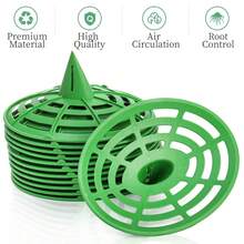 12 Pack Melon Cradles, Plastic Pumpkin Support, Squash Protector Stand, Watermelon Support Plant Trellis, Melon Holder Growing Frame, Protector For Watermelon, Squash, Pumpkin{Inchcolorinch:InchGreeninch} - Màu xanh lá - Xem 5