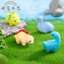 Micro Landscape Small Dinosaur Figurine Resin Craft Gardening Moss Landscaping Decoration Accessories Ornament - 1號雷龍 - 查看 5