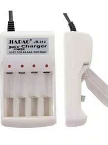 Cargador de Pilas AA/AAA Recargables (Incluye 4 Pilas AA) - Tipo de Enchufe A Japonés (100V) - Ver 4