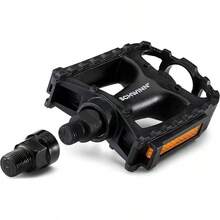 Schwinn Pedales de Bicicleta, aleación o Opciones compuestas, se Adapta a la mayoría de Bicicletas de Adultos para Hombres y Mujeres, compatibles con 9/16 Pulgadas, reemplazo de Pedal de Bicicleta - Básico - Ver 6