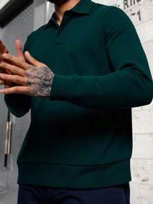 Men Sweaters - Green - View 3