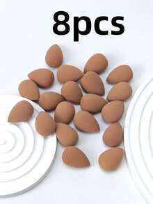 Bông mút tán kem nền mini màu nâu, bông phấn mini, dụng cụ trang điểm du lịch, bông mút trang điểm mặt, bông mút trang điểm tái sử dụng và giặt được, bông mút trang điểm chuyên nghiệp, bông mút che khuyết điểm siêu mềm, thích hợp cho kem nền dạng lỏng, dạng kem và dạng bột, bông mút trang điểm không chứa latex, phù hợp với mọi loại da, quà Giáng sinh, mùa đông, giá rẻ, quà nhét vào tất, trang điểm, dụng cụ trang điểm, đồ rẻ tiền, quà tặng, quà tặng cho phụ nữ, quà Giáng sinh, quà tặng khuyến mãi, du lịch, đồ rẻ tiền, đồ dùng cần thiết khi đi du lịch - Nhiều màu - Xem 19