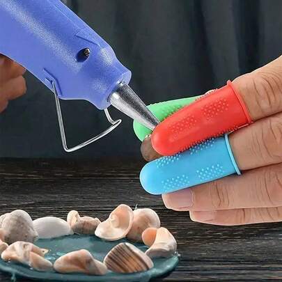 Miếng bảo vệ ngón tay bằng silicon Miếng bảo vệ ngón tay Miếng bảo vệ ngón tay bằng silicon Miếng bảo vệ ngón tay bằng keo nóng Miếng đệm đầu ngón tay Miếng bảo vệ đầu ngón tay Chống trượt Có thể tái sử dụng Miếng bảo vệ ngón tay Bộ dụng cụ giữ ngón tay Đếm tiền Phân loại Viết Nhiệm vụ sắp xếp Keo nóng Đồ thủ công Tự làm Các dự án và trò chơi thể thao