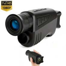 Night Vision Monocular , Infrared Night Vision Goggles With 16x Digital Zoom- HD Photography & Video, Digital Zoom, Rechargeable, Compact Durable Design For Hunting, Camping, Wildlife Observation, Outdoor Adventures, Night Vision Scope, Night Goggles, Night Vision Scopes, Adventure Photography, Hunting Gear, Compact Design, Sleek Scope, Precision Optics, Rugged Build, Digital Zoom Scope, Outdoor Enthusiasts, Wildlife Photographers - Multicolor - View 10