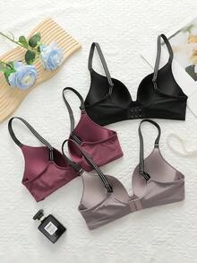 Women Bras & Bralettes - Black - View 2
