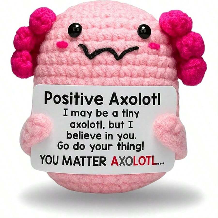 1pcCrochet Plush Toys Are Made Of Soft And High-Quality Materials, Making Them Durable And Charming. The Perfect Companion For A Daily Smile.