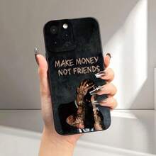 Monetiza tu vida, no tus relaciones: Funda de teléfono mate con impresión UV que presenta ojos de ángel, ofreciendo protección de 360 grados para iPhone 16, 11, 12, 13, 14, 15 Pro Max, XR, X/XS, 7, 8 Plus, SE y Mini. - Mezcla de colores - Ver 8