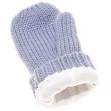 MIRMARU Women's Warm Winter Gloves Cozy Soft Cable Knit Mittens With Fleece Lining{Inchsize_nameinch:InchOneSizeinch,Inchcolor_nameinch:InchDustyBlueinch} - 塵藍 - 查看 4