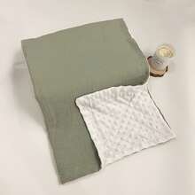 1-Piece Baby Blanket: New Autumn/Winter Newborn Cover. Cute Simple Prints, Fits Both Genders. Soft, Warm, Skin-Friendly-Top Autumn/Winter Gift For Babies. - Multicolor - View 15