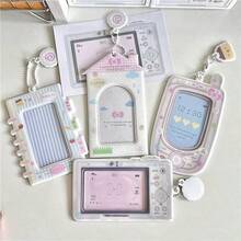 Camera Cartoon Phone PVC Card Holder, Small Card ID Photo Storage Pouch, Bag Charm - Multicolor - View 4