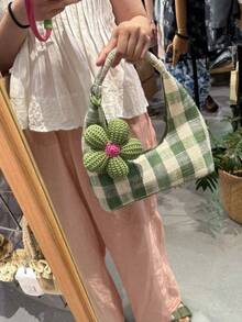 Women Clutches - màu xanh lá - Xem 4