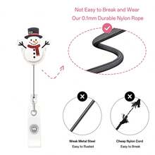 1 Peça Clipe Versátil de Crachá, Crachá Acrílico Personalizado com Contas Verdes para Crachá de Identificação, Carretel de Crachá Retrátil Divertido para Enfermeira, Porta-Cartão de Nome Prático para Enfermeiras, Equipe Médica, Médicos, Estudantes, Professores, Trabalhadores de Escritório, Homens e Mulheres, Ótimo Presente para Família e Amigos - Pérola Verde Ganso