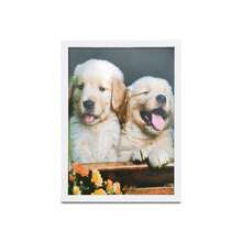 2-In-1 Minimalist WPC Photo Frame (Photo Paper Included), Suitable For Home, Bedroom, Dining Room, Living Room, Can Be Hung On Wall Or Placed On Desk (Photo Paper Shipped Randomly) - New White - View 8