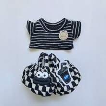 FOR LABUBU Casual Spring Friend Outfit Set 1/2/3, 17CM Fashionable Football Sports Outfit (Doll Not Included) - Multicolor - View 18