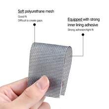 1pc Self-Adhesive Window Screen Mosquito Net, Repair Tape Window Screen Net, Paste Anti-Mosquito Door And Window Strong Tape, Home Supplies - Grey - View 9