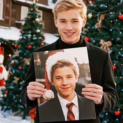 Pintura em tela personalizada (1 peça), pôster personalizado sem moldura, arte em tela aconchegante para ambientes internos, decoração de Natal, presente de Natal, decoração de quarto, item personalizável, decoração acolhedora para quarto, cria uma atmosfera aconchegante, ideal para aniversário, Dia dos Namorados, Natal, inauguração de casa, presente personalizado, quadro, foto, arte de parede, presente para melhor amigo, presente para família, presente de aniversário, presente para namorado, namorada, família, pessoa amada, amigo