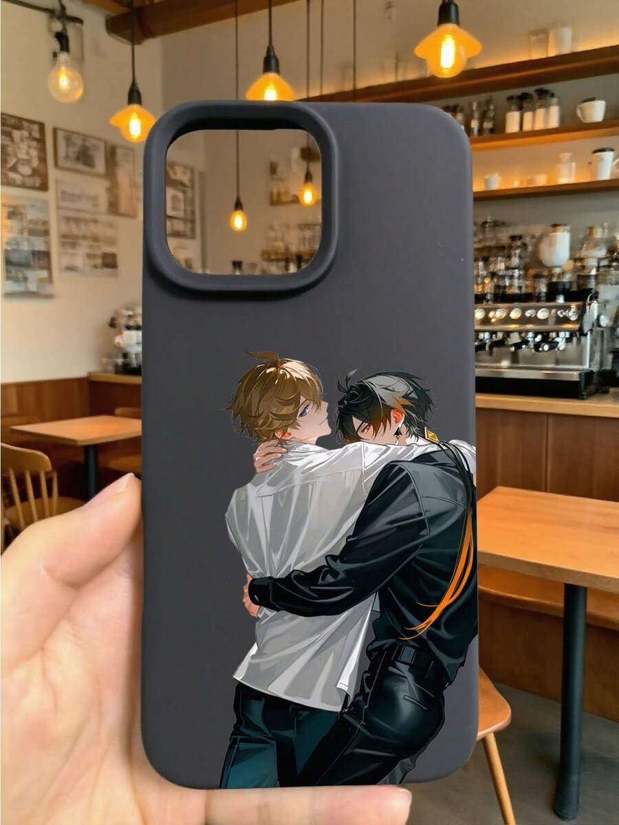 Japanischer Anime Stil männlich-männliche Interaktion Handyhülle, geeignet für iPhone 17, 17 pro, 17 pro max, 17 Air, 16, 16 Plus, 16 Pro, 16 Pro Max, 15, 14, 13, 12, 11 Pro Max / personalisierte Handyhülle / Männer-Handyhülle / Frauen-Handyhülle. Sie hat eine hautfreundliche Berührung und ein nacktes Telefon-Gefühl, mit wasserdichten und stoßfesten Merkmalen. Praktisch und langlebig für tägliche Pendelung, Campus oder Outdoor-Nutzung, mit umfassendem Schutz, geeignet als Geschenk oder für den eigenen Gebrauch.
