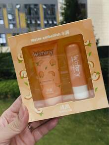 مجموعة العناية بالجسم المكونة من قطعتين، تشمل كريم اليد ذو رائحة الفراولة وبلسم الشفاه، لإصلاح البشرة الجافة والمتشققة وتغذيتها، مجموعة مكونة من كريم اليد المرطب وبلسم الشفاه، مناسبة لجميع الفصول - متعدد الألوان - مشاهدة 11