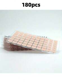 60/120/180/240/300/600 pezzi/Sacchetto Adesivi per orecchie rilassanti, semi di Vaccaria, patch per massaggio auricolare, cura della salute