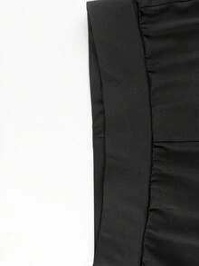 Fall Travel Sets Outfits For Women Matching Sets Women Long Sleeve Tops And Black Pants Black Going Out Outfits Cute Casual Two Pieces Set - Black - View 6