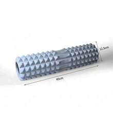 45*13cm Black Crescent Solid Foam Roller, Suitable For Fitness, Yoga, Pilates And Muscle Relaxation