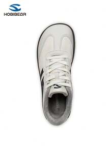 HOBIBEAR 男女通用冬季毛绒内衬休闲鞋，柔软橡胶鞋底，宽楦设计，舒适室内情侣拖鞋 - 米色 - 查看 5