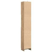 vidaXL Badezimmerschrank Artisan Oak 32x25,5x190 Cm Holzwerkstoff - Yellow - View 8