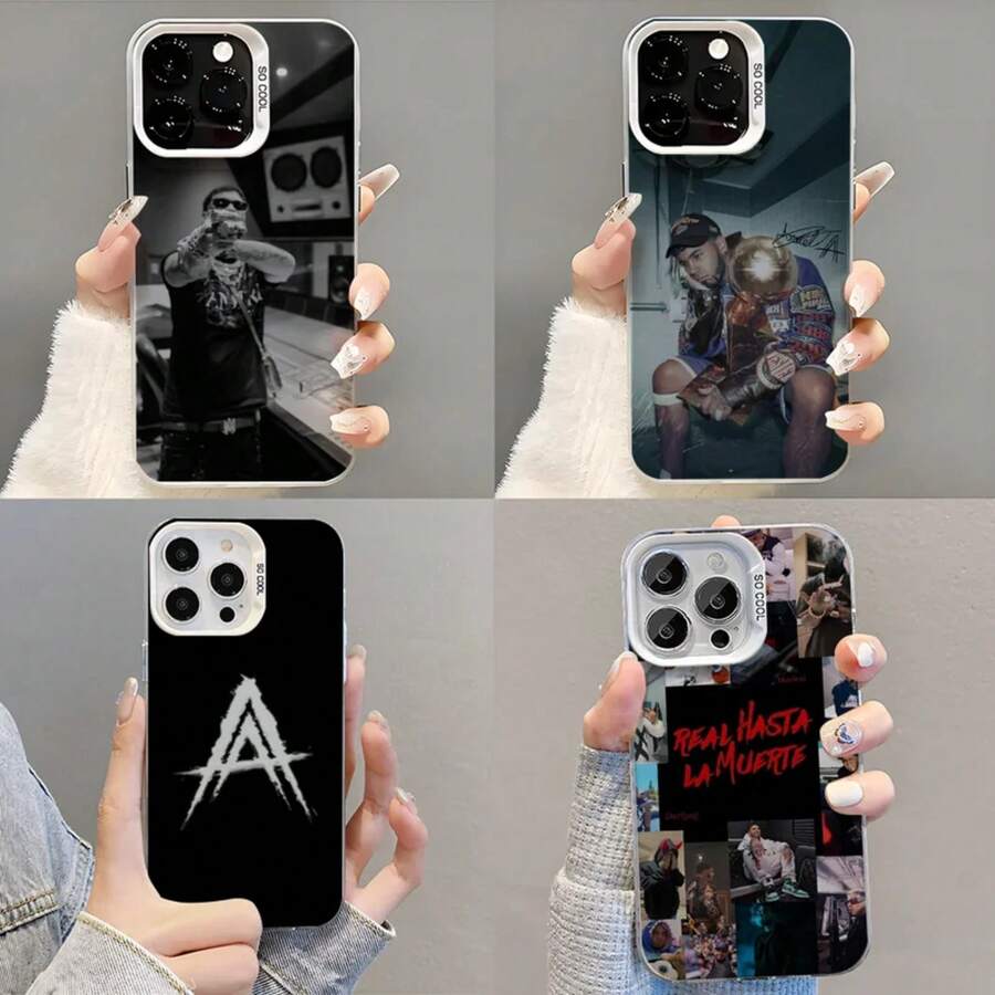 Funda de teléfono real RaperoA-AnuelA para 17 14 16 15 11 12 13 Pro Max Mini Plus, cubierta a prueba de golpes - z8 - Ver 1