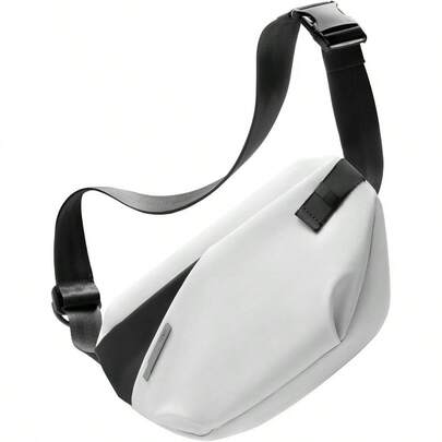 Sling Bag Lightweight Crossbody Bag With QuickAdjust Strap SplashResistant Shoulder Bag For Men And Women Multipurpose Sling Backpack For Travel Cycling Work Sports And Hiking Ivory