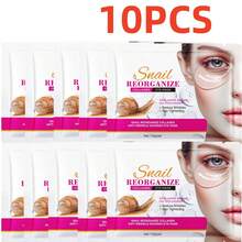 Snail Collagen Eye Mask, Fades Fine Lines, Dark Circles And Puffiness, Moisturizes And Nourishes Eye Care - Multicolor - View 8