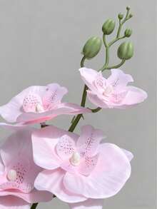 1 pieza Flor de orquídea Phalaenopsis artificial, decoración versátil para bodas, fondo de novia, ramos, corsajes, arcos, fiestas, regalos, centros de mesa de restaurante