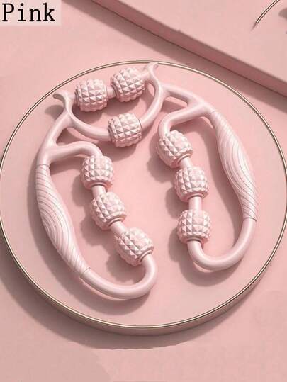 1. 腿部按摩器，腿部滚轮塑形器，配有9个按摩滚轮，可放松小腿肌肉，也可作为健身房配件