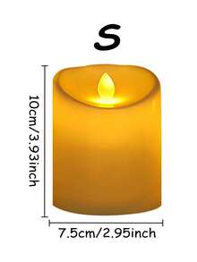 Custom LED Candle Light, Personalized Photo And Text, Memorial Photo Candle For Deceased, Nostalgic Memorial Gift, Photography Stage Decor Candle Light, Custom Souvenir - Multicolor - View 11