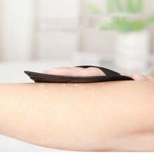 1-Piece Exfoliating Bath Towel, Skin-Friendly And Gentle, Yet Highly Effective In Removing Dirt! Pain-Free Bathing Accessory, Your Personal Bathing Care Assistant. Christmas Gift. - Black - View 8