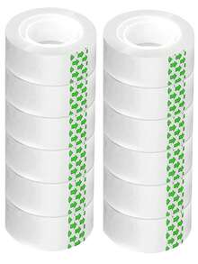 6/10/12 Rolls Per Pack, Clear Packing Tape, Extra Long & Thick Large Roll, Multi-Functional For Express Packing, Logistics Shipping, Home Sealing, Carton Closure - Multicolor - View 4