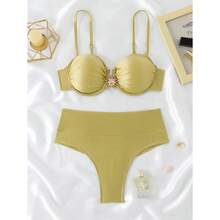 RWX VEST Adult Bikini With Structured Top And High-Waisted Bottom 2025 XX538 - Amarillo - Ver 2