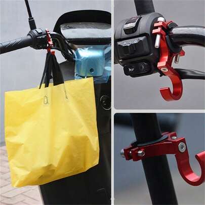 1 móc treo phía trước xe đạp, móc treo xe đạp điện đa năng, thích hợp cho xe đạp điện/giá đỡ phía trước xe đạp