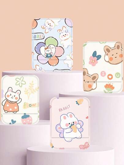 Minimalist Mini Makeup Mirror, Portable Vanity Mirror, Folding Compact Mirror For Women